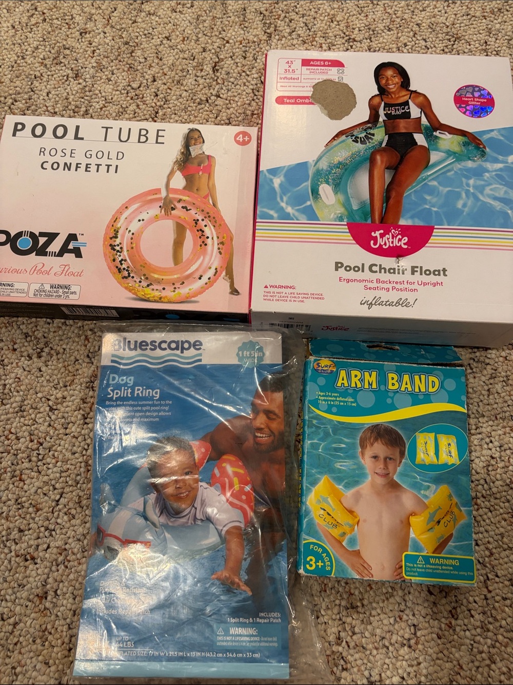 Pool float bundle - Picture 1 of 5
